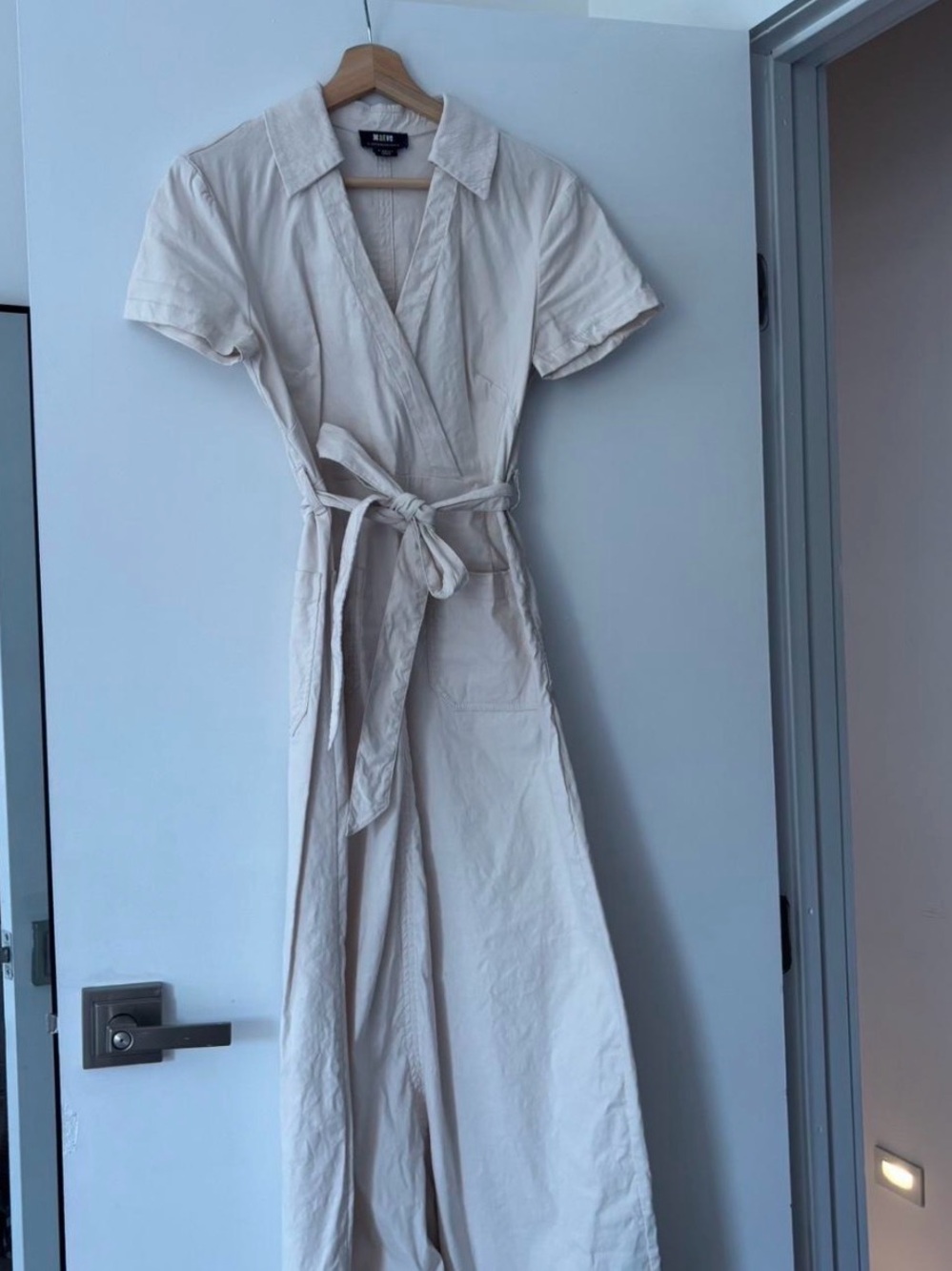 Anthropologie Wrap Dress with Tie Waist